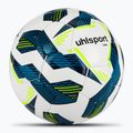 Футбол uhlsport Екип бяло/насиньо/флуо жълто размер 4 2