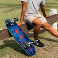 Surfskate скейтборд Carver C7 Raw 34" Kai Dragon 2022 Цялостно синьо и червено C1013011143 11