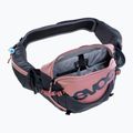 EVOC Hip Pack Pro 3 литров велосипеден бъбрек с 1,5-литров резервоар прашно розово/карбоново сиво 8