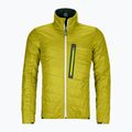 Мъжко хибридно яке Ortovox Swisswool Piz Boval green reversible 6114100052