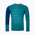 Мъжки термални тениски ORTOVOX 185 Rock'N'Wool green 8410200006