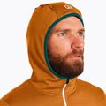 Мъжки потник ORTOVOX Fleece Grid Hoody sly fox trekking sweatshirt 4