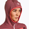 Дамски потник за трекинг ORTOVOX Fleece Grid Hoody mountain rose 4
