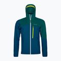 Мъжко дъждобранно яке ORTOVOX 2.5L Civetta petrol blue 4