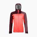 Дъждобран за жени ORTOVOX Westalpen 3L Light coral 5