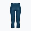 Дамски термоактивни панталони ORTOVOX 120 Comp Light Short petrol blue 4