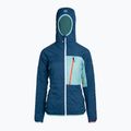 Дамско хибридно яке ORTOVOX Swisswool Piz Duan, синьо 6122700037