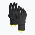 Мъжки ръкавици за скачане с парашут ORTOVOX Fleece Grid Cover black raven 8
