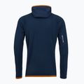 Мъжки суитшърт ORTOVOX Fleece Grid Hoody deep ocean 2