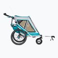 Qeridoo Speedkid2 двойно ремарке за велосипед, синьо Q-SK2-21-P 3