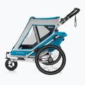 Qeridoo Speedkid2 двойно ремарке за велосипед, синьо Q-SK2-21-P 8