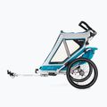 Qeridoo Speedkid2 двойно ремарке за велосипед, синьо Q-SK2-21-P 9