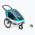 Едноместно ремарке за велосипед Qeridoo Sportrex1 синьо Q-SR1-21-P 2