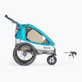 Едноместно ремарке за велосипед Qeridoo Sportrex1 синьо Q-SR1-21-P 3