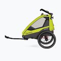 Qeridoo Sportrex 2 LE двуместно ремарке за велосипед, жълто Q-SPR2-22-LG 3