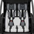 Qeridoo Sportrex 2 LE двуместно ремарке за велосипед, жълто Q-SPR2-22-LG 4
