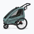 Велосипедно ремарке Qeridoo Qupa 1 mineral blue