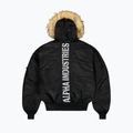 Alpha Industries мъжко яке с качулка 45/P Custom Bomber черно/отразително 8
