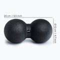 Масажна топка BLACKROLL Duoball A000499 black 2