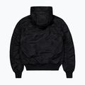 Мъжко яке Alpha Industries MA-1 Bomber с качулка черно 7