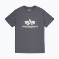 Alpha Industries мъжка тениска Basic grey black 8