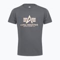 Alpha Industries мъжка тениска Basic grey black 5