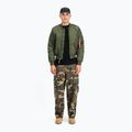 Alpha Industries MA-1 VF 59 Vintage Fit бомбардировач тъмно зелено мъжко яке 2