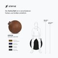 Гимнастическа топка STRYVE Active 70 cm natural brown 5
