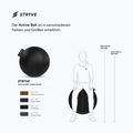 Гимнастическа топка STRYVE Active 65 cm black 2