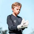Детски вратарски ръкавици T1TAN Classic 1.0 White-Out Junior FP white 3