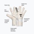 Вратарски ръкавици T1TAN Legend 1.0 FP white out 2
