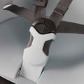 Седалка за велосипед със задна рамка URBAN IKI синя U-214003 5