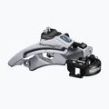 Преден велосипеден дерайльор Shimano FD-TX800-TS6 Tourney TX 3x8/7 Top Swing L silver/black