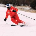 Мъжки ски панталони Descente Swiss mandarin orange 12