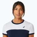 Дамска тениска ASICS Court SS Top midnight/brilliant white 4