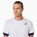 Мъжка тениска ASICS Court SS Top brilliant white/midnight 4