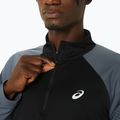 Мъжки ASICS Icon 1/2 Zip performance black/carrier grey за бягане с дълъг ръкав 6