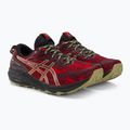 ASICS Fuji Lite 3 електрически червени/черни мъжки обувки за бягане 4