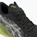 ASICS Novablast 3 black/dried leaf green мъжки обувки за бягане 8