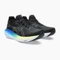 ASICS Gel-Nimbus 25 мъжки обувки за бягане черно/жълто 11