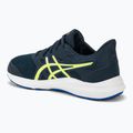 Детски обувки за бягане ASICS Jolt 4 GS french blue/glow yellow 3