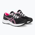 ASICS Contend 8 GS детски обувки за бягане черно/горещо розово 5