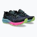 ASICS Gel-Trabuco 11 дамски обувки за бягане черно/сиво синьо 10