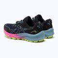 ASICS Gel-Trabuco 11 дамски обувки за бягане черно/сиво синьо 3