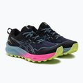 ASICS Gel-Trabuco 11 дамски обувки за бягане черно/сиво синьо 4
