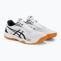 Мъжки обувки за скуош ASICS Upcourt 5 white / safety yellow 5