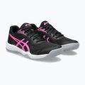 Дамски обувки за скуош ASICS Upcourt 5 black / hot pink 10