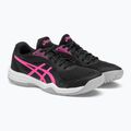 Дамски обувки за скуош ASICS Upcourt 5 black / hot pink 4