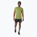 Мъжка тениска за бягане ASICS Metarun Pattern 1/2 ZIP cactus 2