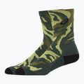 ASICS Color Camo Run Crew дъждовна гора/кактус/жълти чорапи за бягане 2